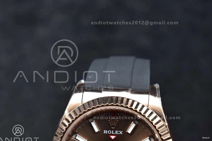 RG Oyster-flex (Gain Sky-Dweller Strap ZF Edition Best Dial 336235 on Brown Weight) 1:1 A23J 0129